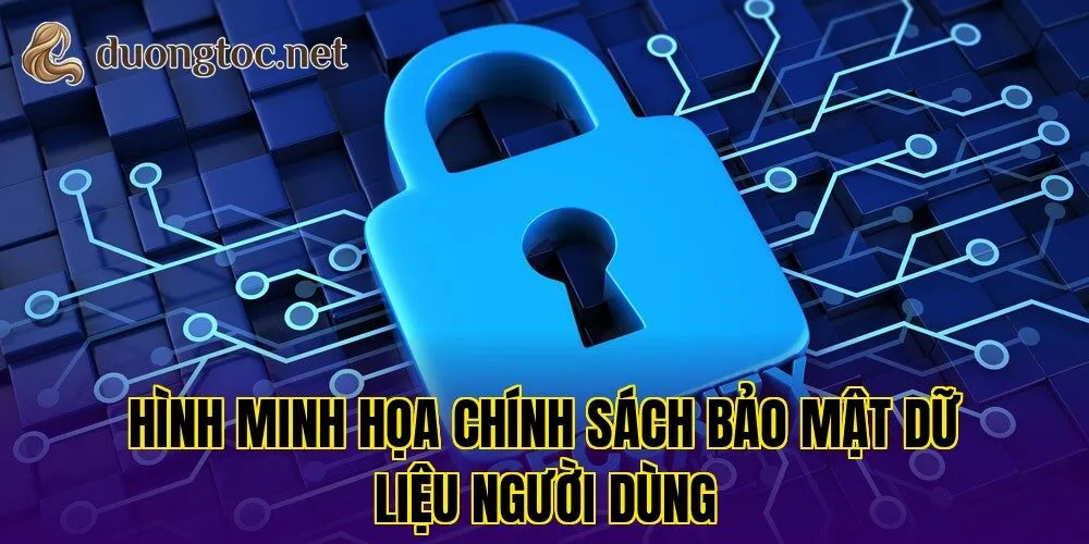 Hình minh họa chính sách bảo mật dữ liệu người dùng