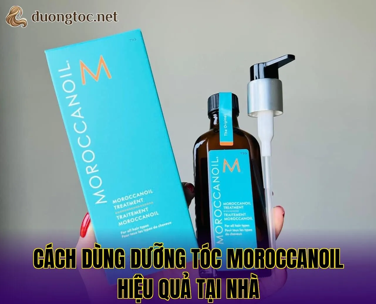 Cách dùng dưỡng tóc Moroccanoil hiệu quả tại nhà