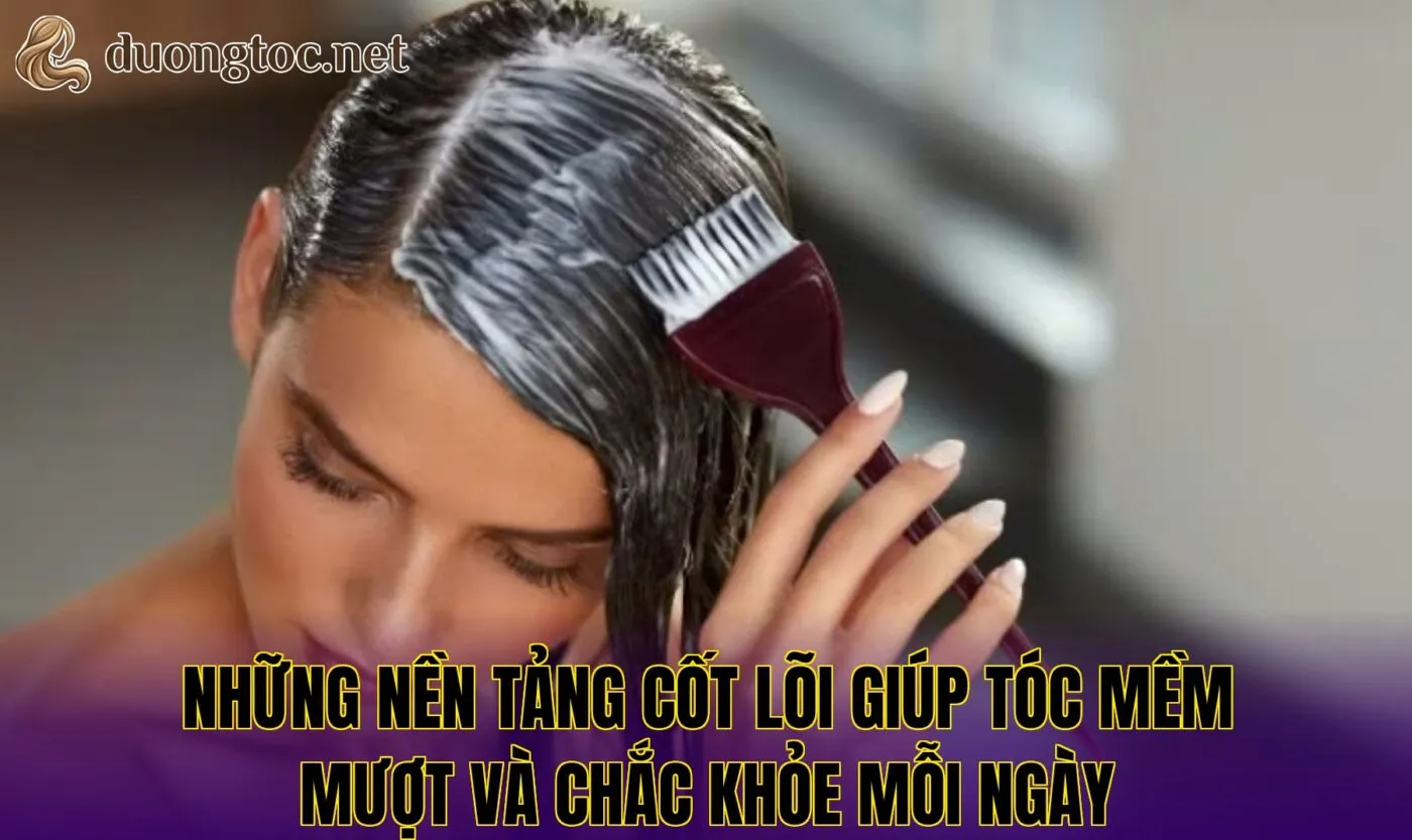 Những nền tảng cốt lõi giúp tóc mềm mượt và chắc khỏe mỗi ngày
