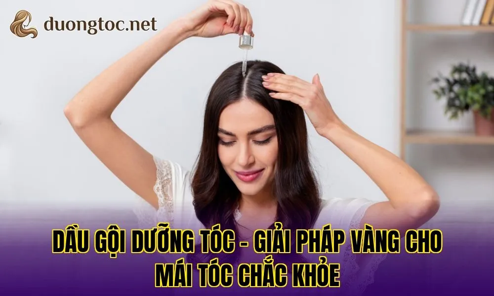 Dầu gội dưỡng tóc – giải pháp vàng cho mái tóc chắc khỏe