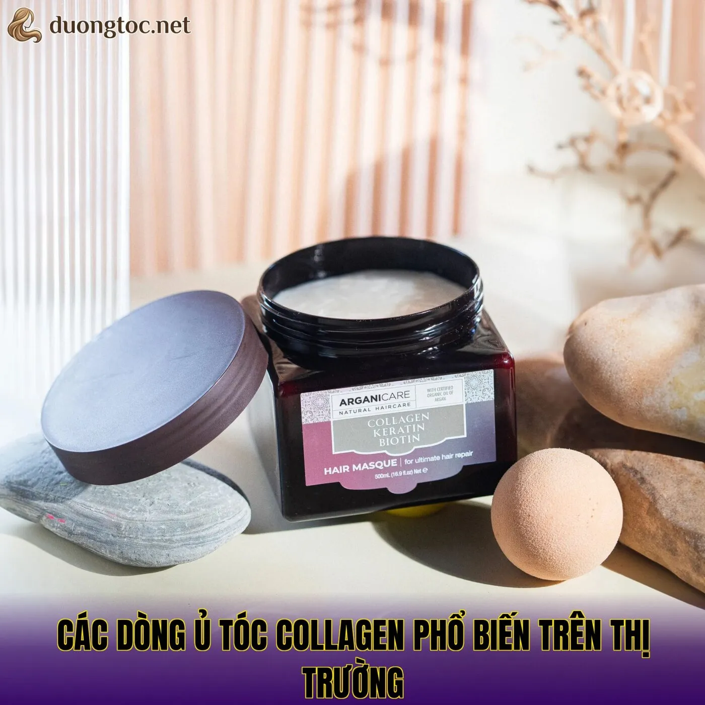 Các dòng ủ tóc collagen phổ biến trên thị trường