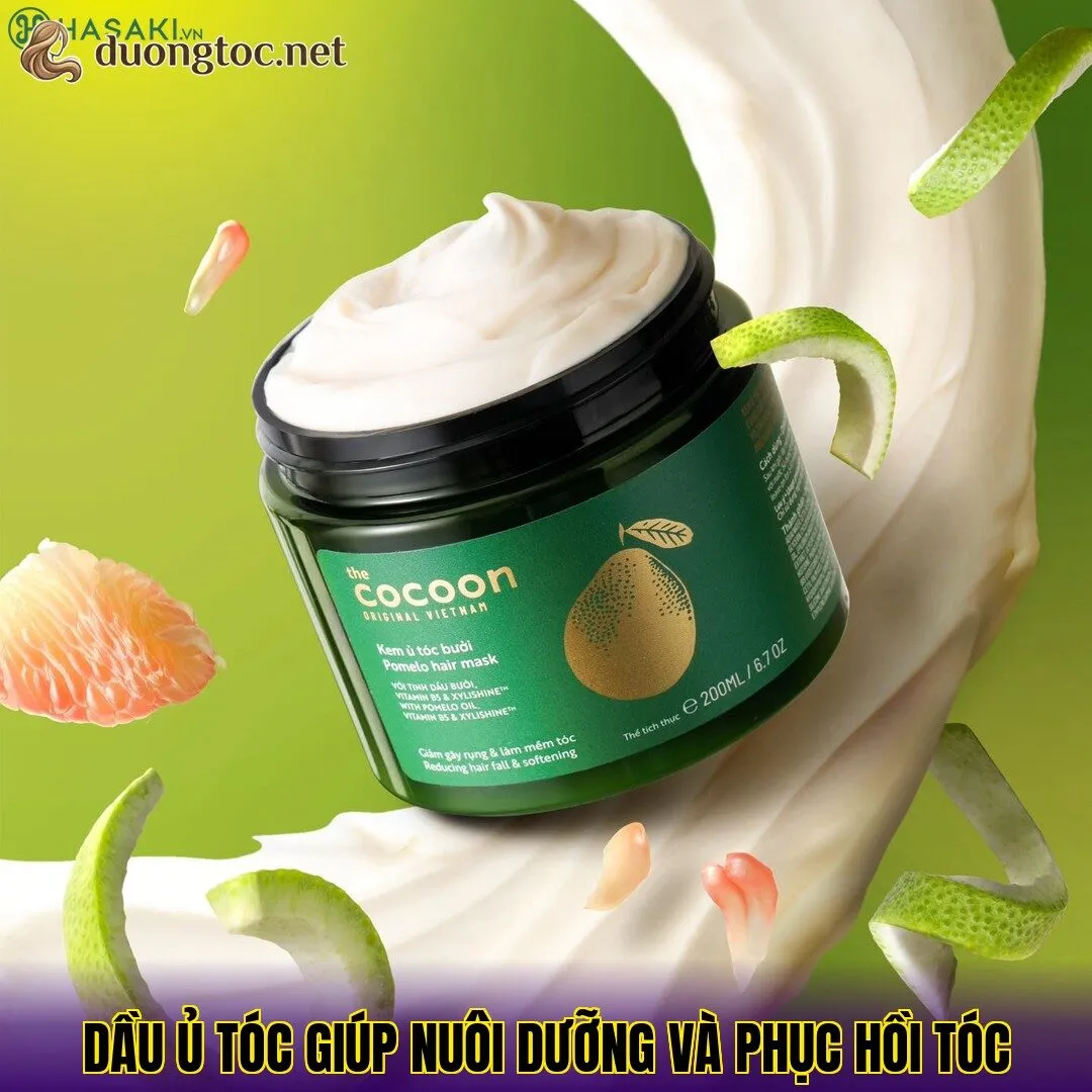 Dầu ủ tóc giúp nuôi dưỡng và phục hồi tóc