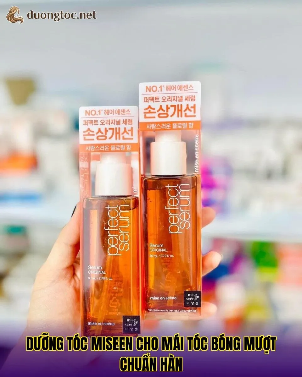 Dưỡng tóc Miseen cho mái tóc bóng mượt chuẩn Hàn