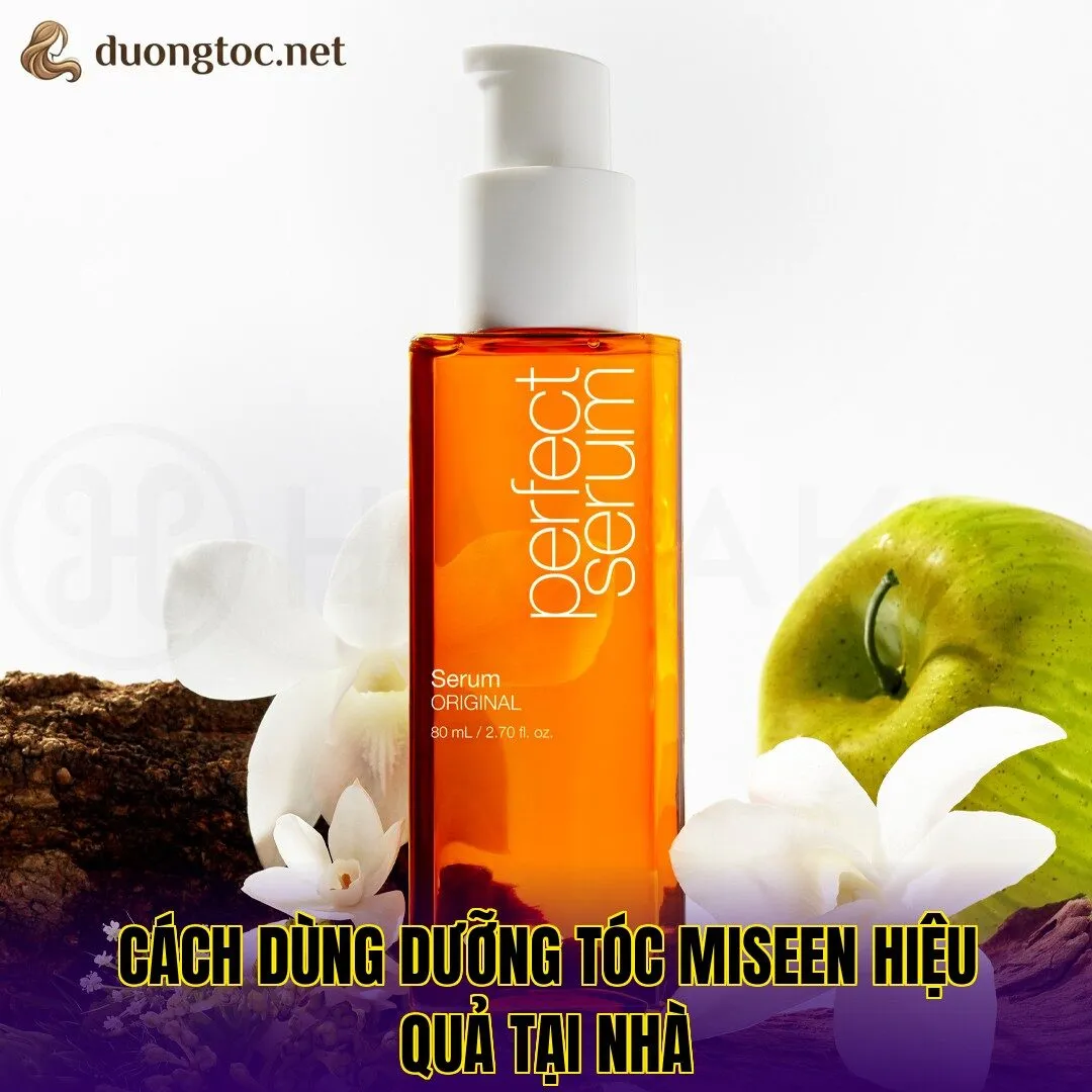 Cách dùng dưỡng tóc Miseen hiệu quả tại nhà