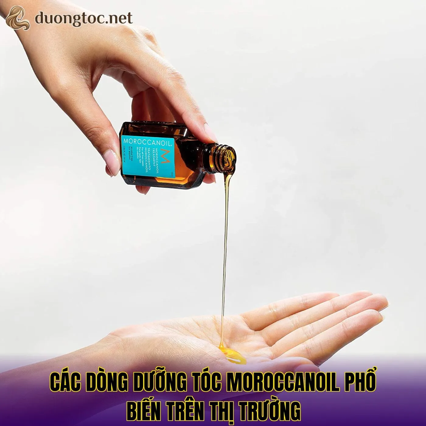 Các dòng dưỡng tóc Moroccanoil phổ biến trên thị trường