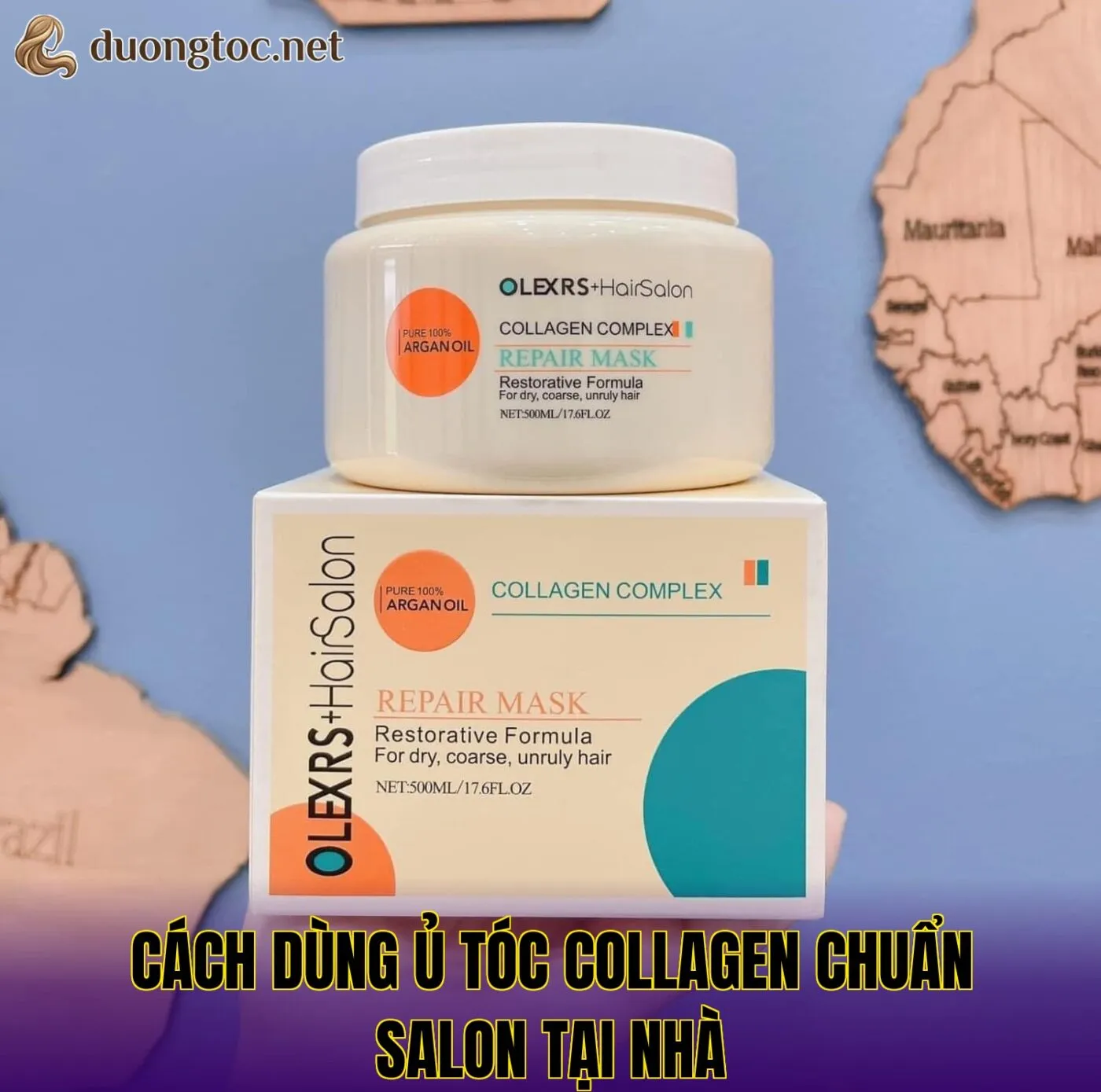 Cách dùng ủ tóc collagen chuẩn salon tại nhà