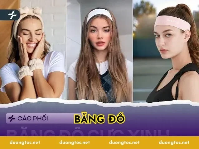 Băng đô thời trang bản nhỏ thanh lịch cho mọi phong cách