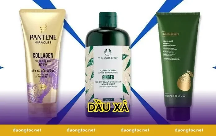 Dầu xả cao cấp cho tóc mềm mượt óng ả đầy cuốn hút