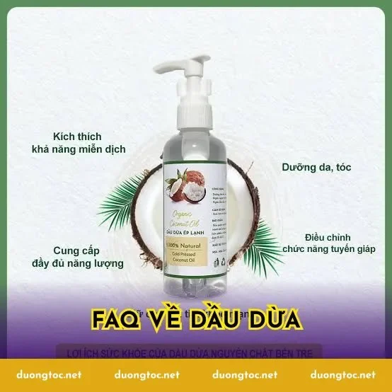 FAQ về dầu dừa