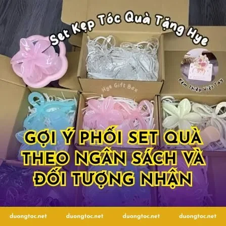 Gợi ý phối set quà theo ngân sách và đối tượng nhận