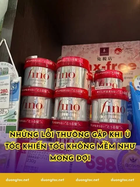 Những lỗi thường gặp khi ủ tóc khiến tóc không mềm như mong đợi