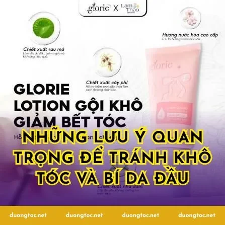 Những lưu ý quan trọng để tránh khô tóc và bí da đầu