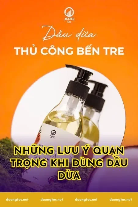 Những lưu ý quan trọng khi dùng dầu dừa