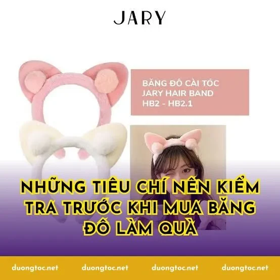 Những tiêu chí nên kiểm tra trước khi mua băng đô làm quà