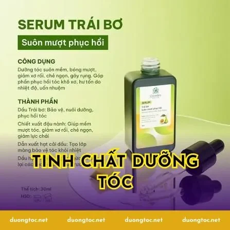 Tinh chất dưỡng tóc phục hồi suôn mượt tự nhiên nổi bật