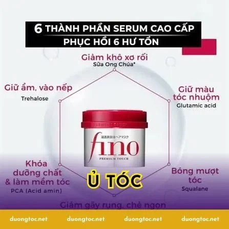 Ủ tóc Fino phục hồi tóc mềm mượt nhỏ gọn tiện mang theo