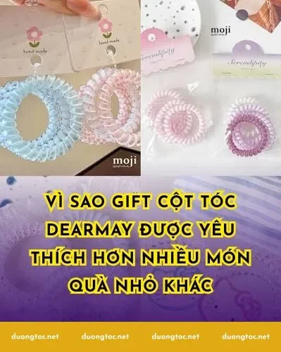 Vì sao gift cột tóc Dearmay được yêu thích hơn nhiều món quà nhỏ khác