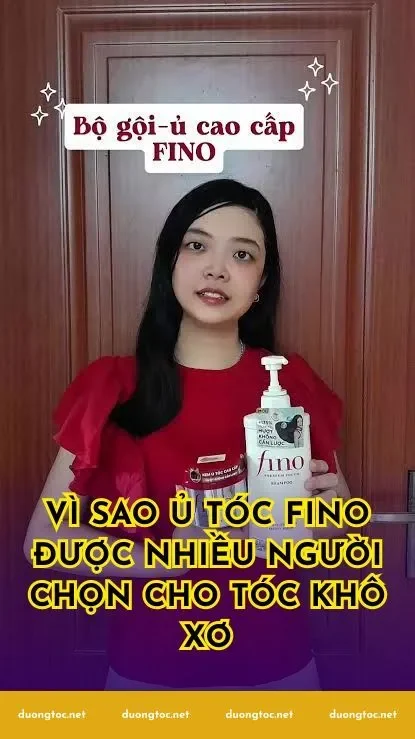 Vì sao ủ tóc Fino được nhiều người chọn cho tóc khô xơ